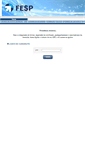 Mobile Screenshot of extensao.fesppr.br